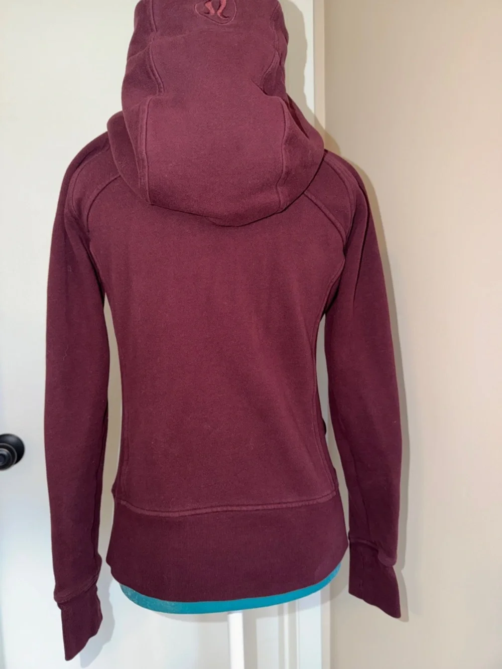 lululemon athletica Maroon Full-Zip Hoodie - Picture 3 of 5